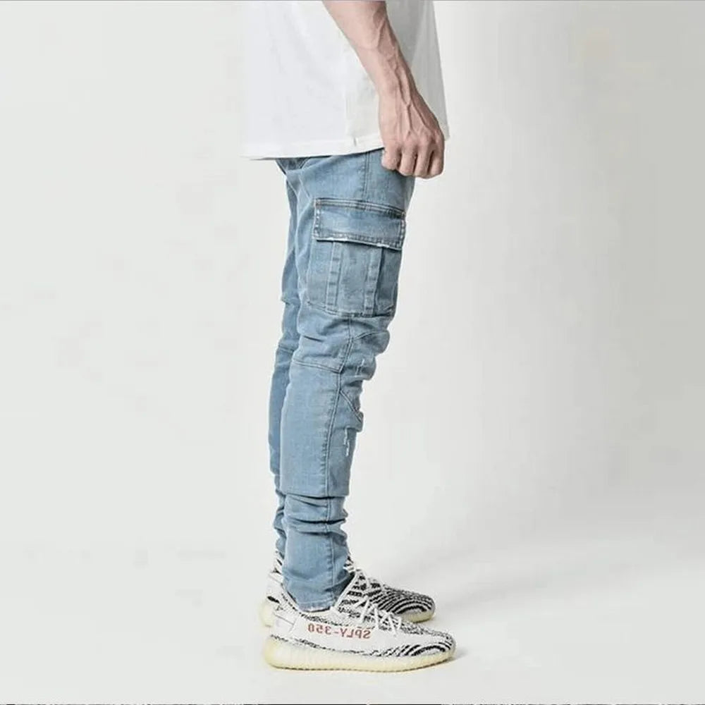 Duval | Cargo-Jeans mit mehreren Taschen