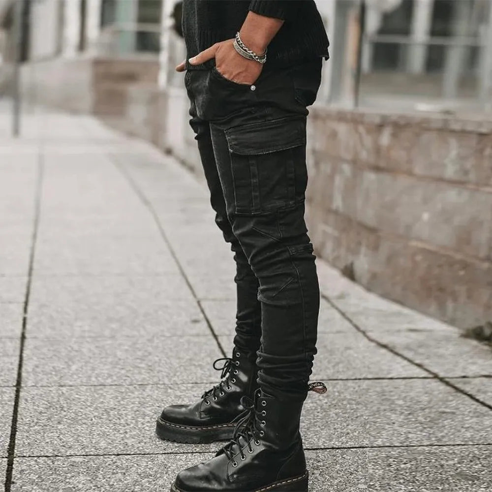 Duval | Cargo-Jeans mit mehreren Taschen